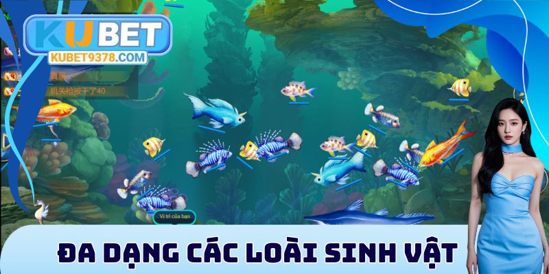 Đa dạng các loài sinh vật